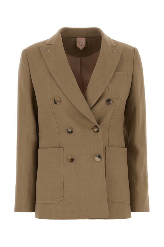 Camel hamp Gel blazer MAX MARA (2611041132600)