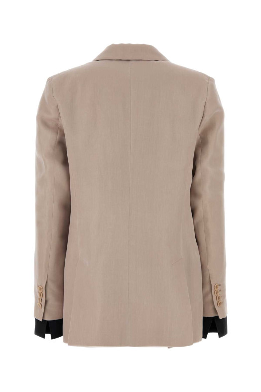 Pink silk Feltro blazer Blue MAX MARA (2611041283600)