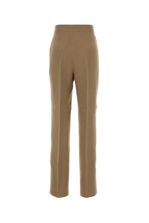 Beige hemp Abate pant MAX MARA (2611131152600)