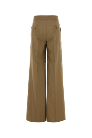Camel wool blend wide-leg Bronte pant Blue MAX MARA (2611131173600)