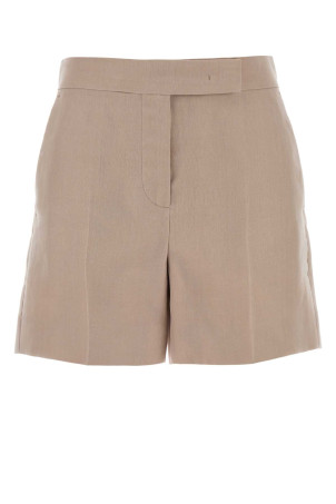 Antiqued silk Aerosi shorts Blue MAX MARA (2611141133600)