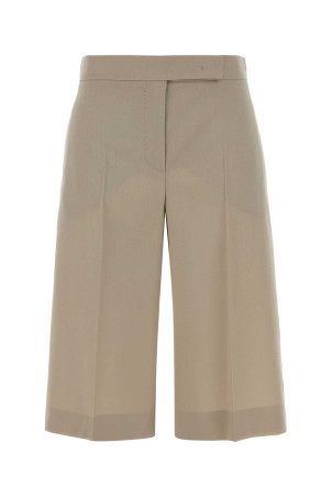 Sand wool blend Mile bermuda shorts Black MAX MARA (2611141323600)