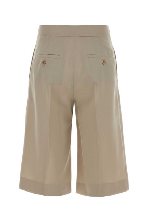 Sand wool blend Mile bermuda shorts Black MAX MARA (2611141323600)