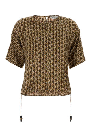 Printed silk Nordica blouse MAX MARA (2611191052600)