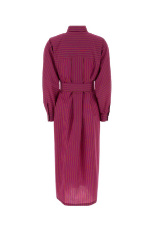 Embroidered poplin Lord shirt dress Black MAX MARA (2611221112600)