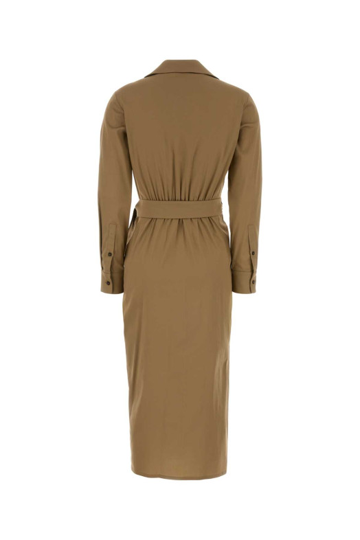 Biscuit stretch poplin Beta dress Blue MAX MARA (2611221202600)