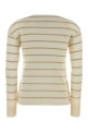 Embroidered cashmere blend Tabella sweater Blue MAX MARA (2611361038600)