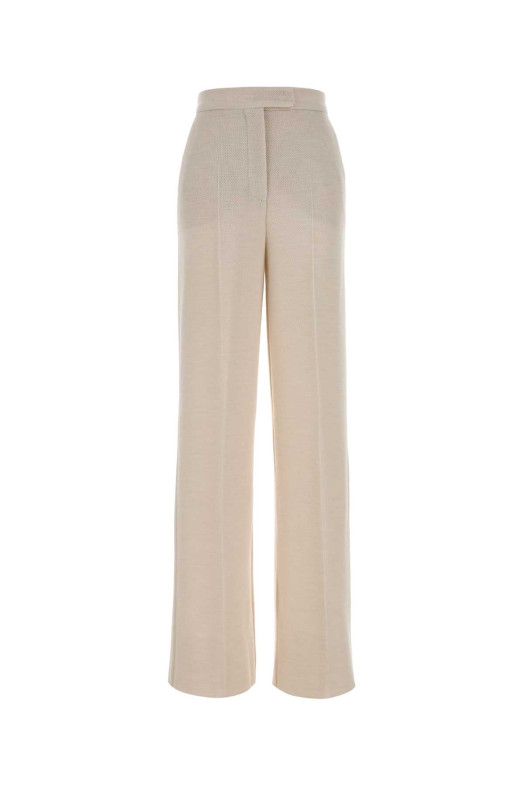 Ivory wool Attinia pant MAX MARA (2611781031600)