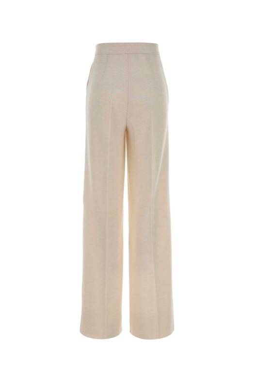 Ivory wool Attinia pant MAX MARA (2611781031600)