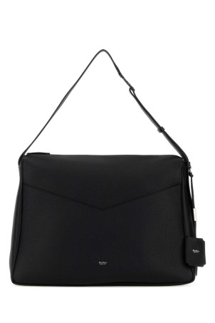 Black leather Kipperl shoulder bag Blue MAX MARA (2614511013600)