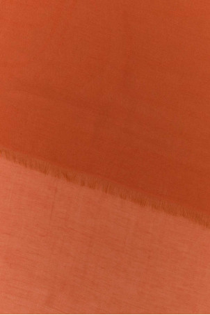 Orange cotton blend Aeremi scarf MAX MARA (2614541012600)