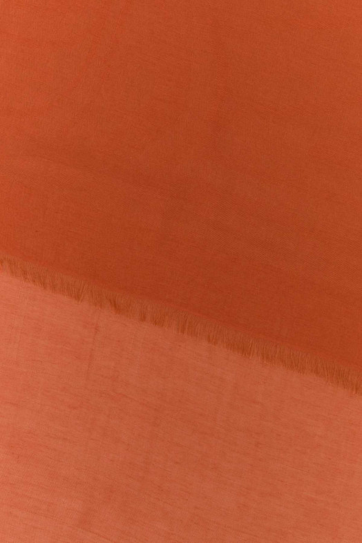Оранжевый шарф Aeremi из смешанного хлопка MAX MARA (2614541012600)