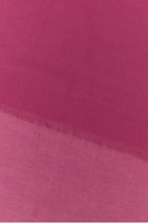 Fuchsia cotton blend Aeremi scarf MAX MARA (2614541012600)