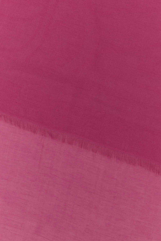 Шарф Aeremi з бавовняної суміші кольору фуксії від MAX MARA (2614541012600)