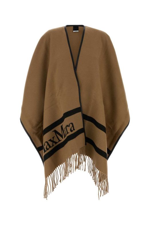 Biscuit wool Aris cape MAX MARA (2614541051600)