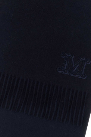 Midnight blue cashmere Dalia scarf Blue MAX MARA (2614541311600)