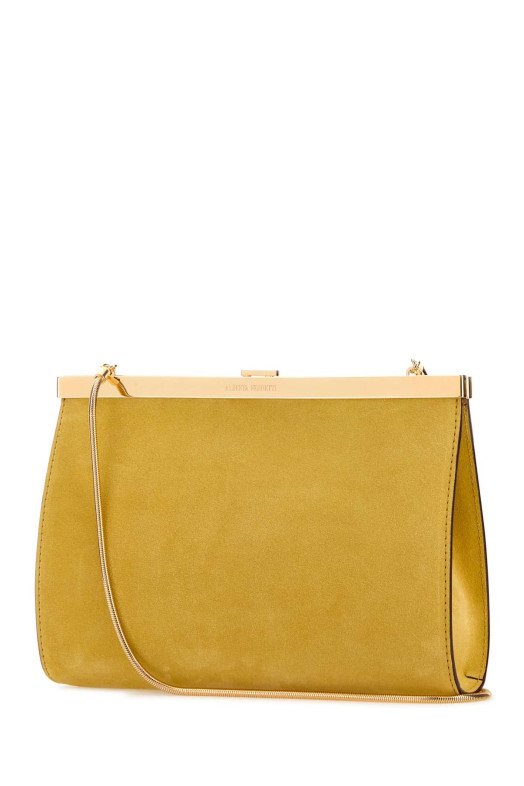 Жовта замшева сумочка ALBERTA FERRETTI (26152A84038001)