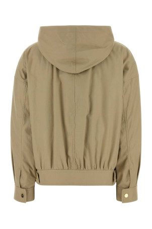 Beige cotton Risorsa jacket MM STUDIO (2616071011600)