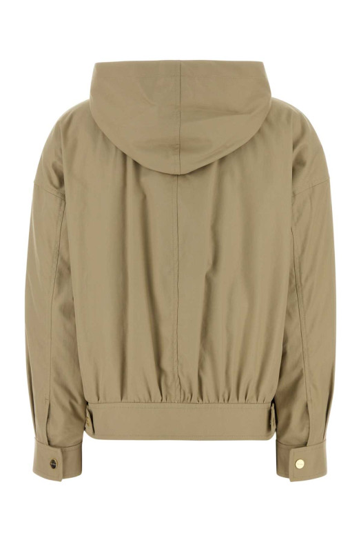 Beige cotton Risorsa jacket MM STUDIO (2616071011600)