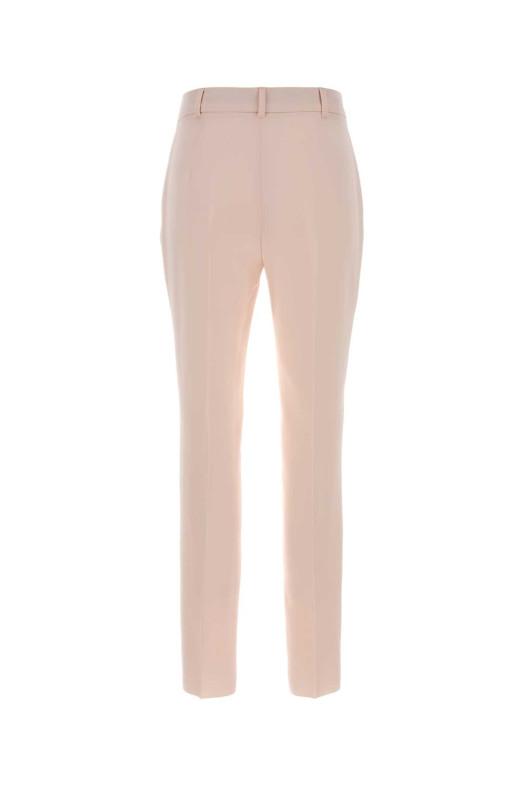 Брюки «Jerta» из крепа нежно-розового цвета от MAX MARA (2616131035600)