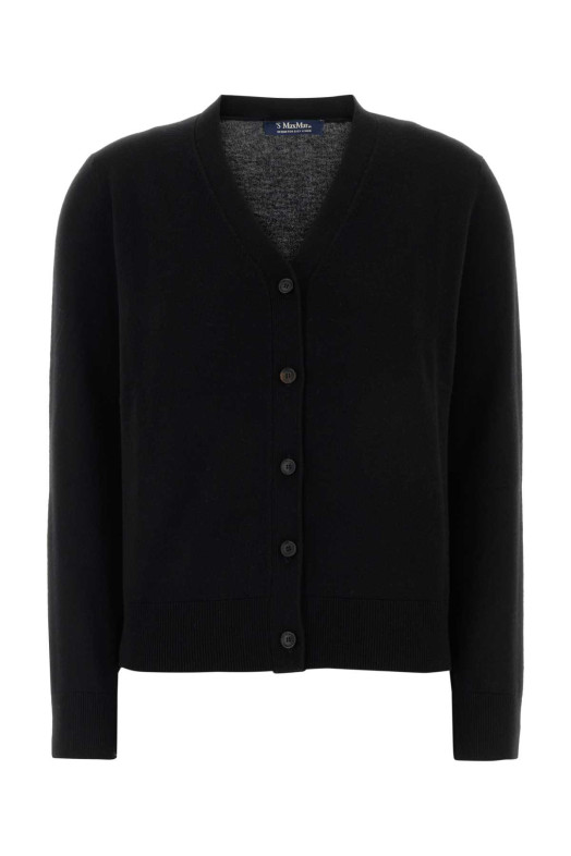 Black wool Ribes cardigan Green S MAXMARA (2619341031600)