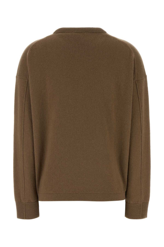 Brown wool blend Nebbie sweater Green S MAXMARA (2619361101600)