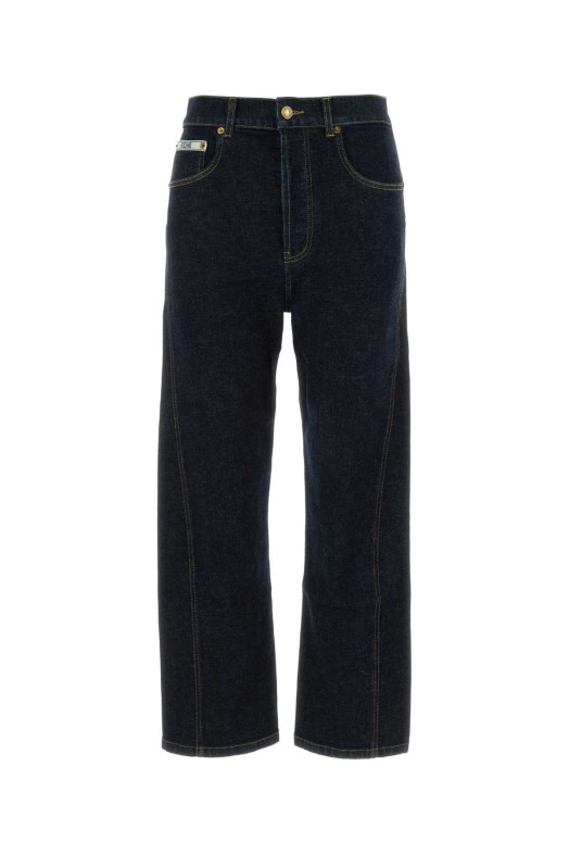 Blue stretch denim jeans MOSCHINO (261D03170437)
