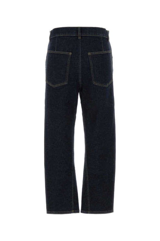 Blue stretch denim jeans MOSCHINO (261D03170437)
