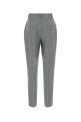 Melange grey silk blend pant MOSCHINO (261D03240414)