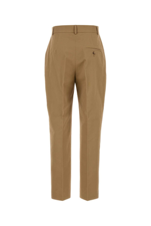 Camel cotton pant MOSCHINO (261D03240419)
