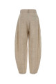 Melange sand jersey wide-leg pant MOSCHINO (261D03250420)