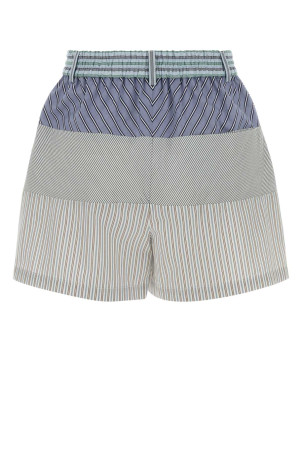 Embroidered poplin shorts MOSCHINO (261D03380432)