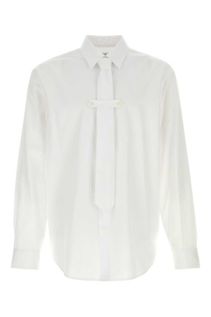 White poplin shirt DRIES VAN NOTEN (2620207124314)