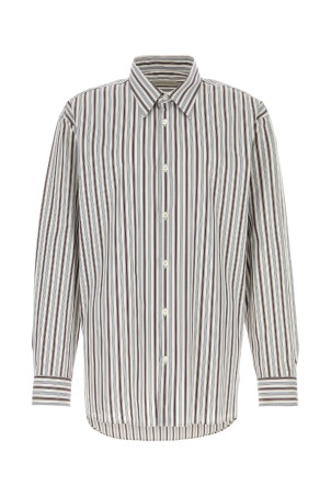 Embroidered poplin Croom shirt DRIES VAN NOTEN (2620207174023)