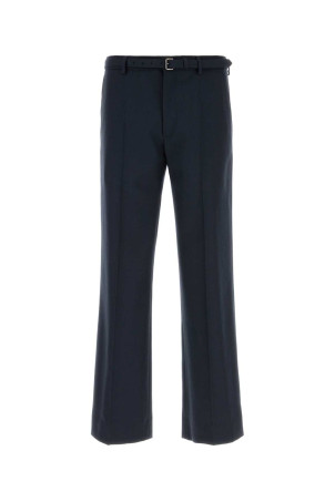 Midnight blue wool pant Blue DRIES VAN NOTEN (2620209094265)