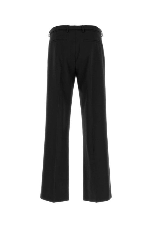 Чорні вовняні штани DRIES VAN NOTEN (2620209094265)