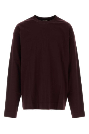 Grape cotton oversize Hegland t-shirt DRIES VAN NOTEN (2620211084603)