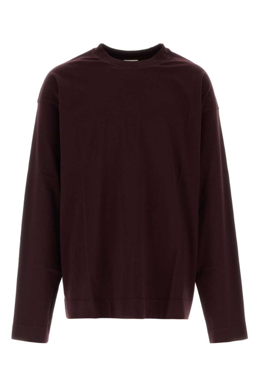Футболка Hegland из хлопка цвета «Grape» в стиле оверсайз DRIES VAN NOTEN (2620211084603)