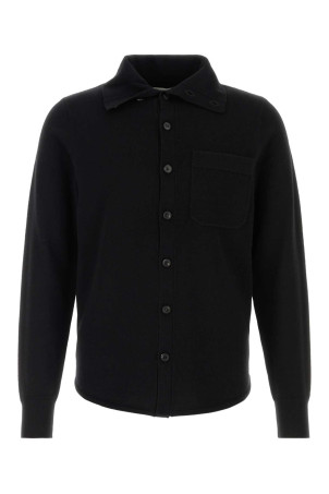 Black cashmere Monaco cardigan DRIES VAN NOTEN (2620212094705)