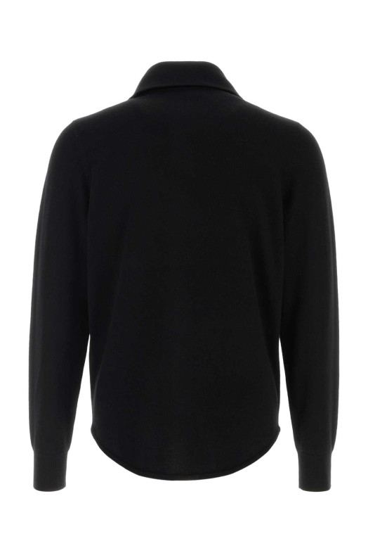 Black cashmere Monaco cardigan DRIES VAN NOTEN (2620212094705)