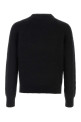 Black alpaca blend Melbourne sweater DRIES VAN NOTEN (2620212294709)