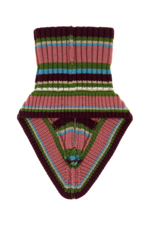 Embroidered wool Morriso neckwarmer DRIES VAN NOTEN (2620222054708)