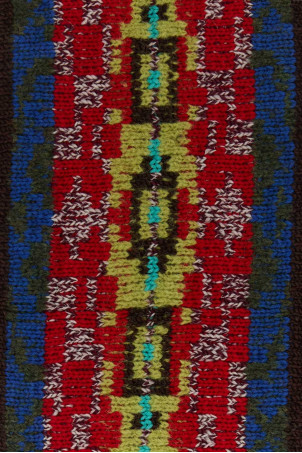 Embroidered wool blend Marka scarf DRIES VAN NOTEN (2620222114742)