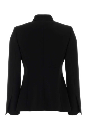 Black crepe Polo blazer MAX MARA (2621046041600)