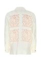 White silk Filtro blouse Blue MAX MARA (2621116051600)