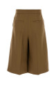Biscuit wool Superbo bermuda shorts MAX MARA (2621136171600)