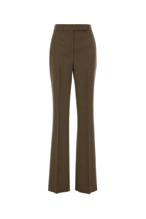 Khaki wool Calte pant Blue MAX MARA (2621136181600)