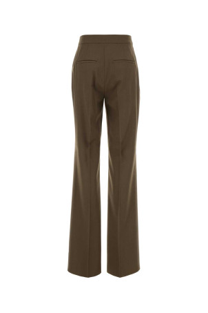 Khaki wool Calte pant Blue MAX MARA (2621136181600)