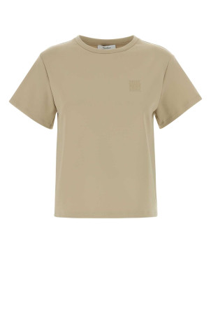 Sand stretch jersey Quagga t-shirt MAX MARA (2621946021600)