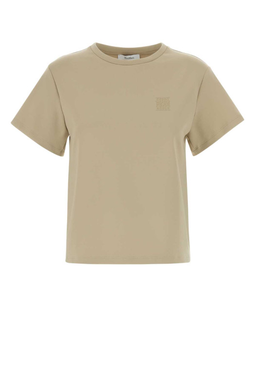 Sand stretch jersey Quagga t-shirt MAX MARA (2621946021600)